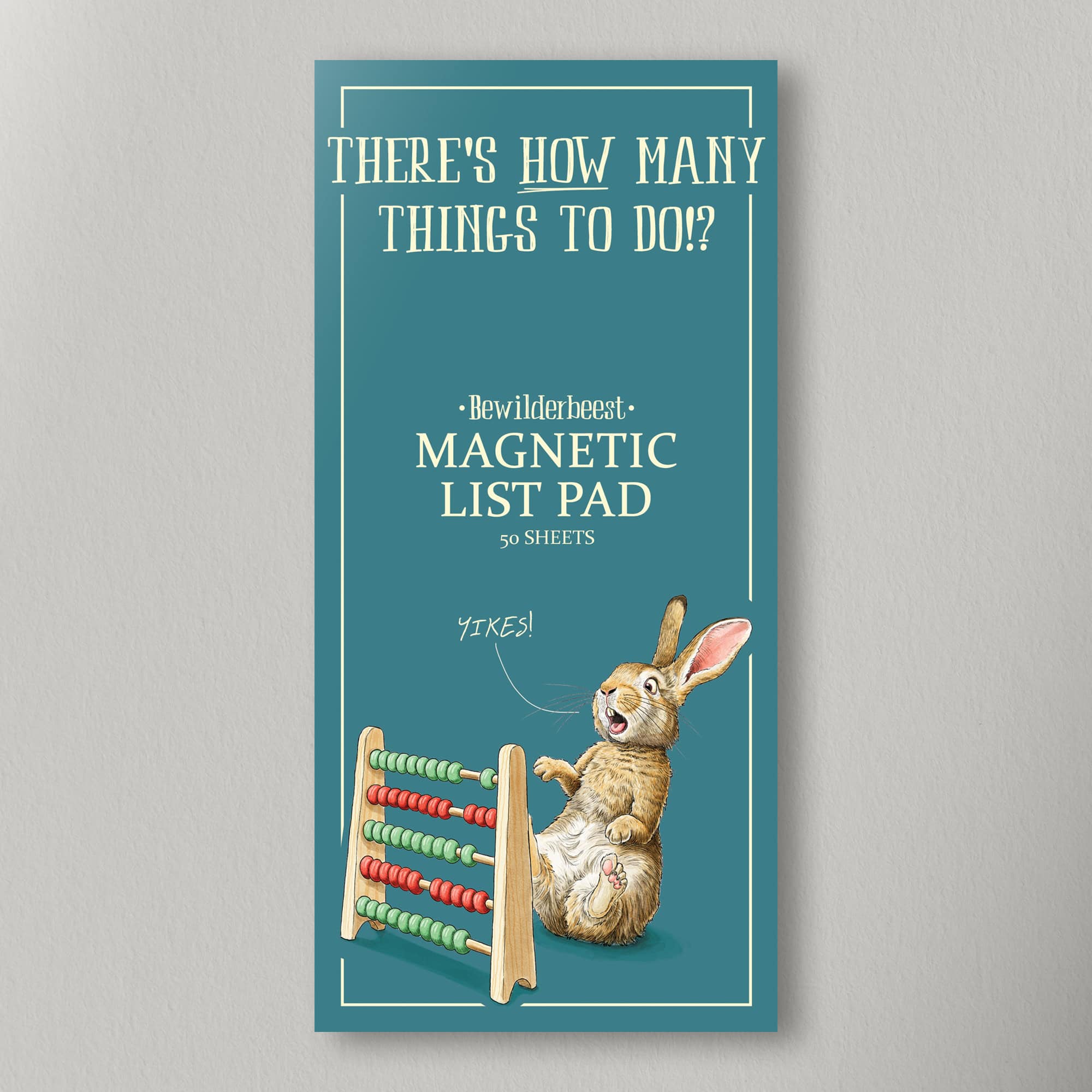 There's How Many Things To Do? Magnetic List Pad
