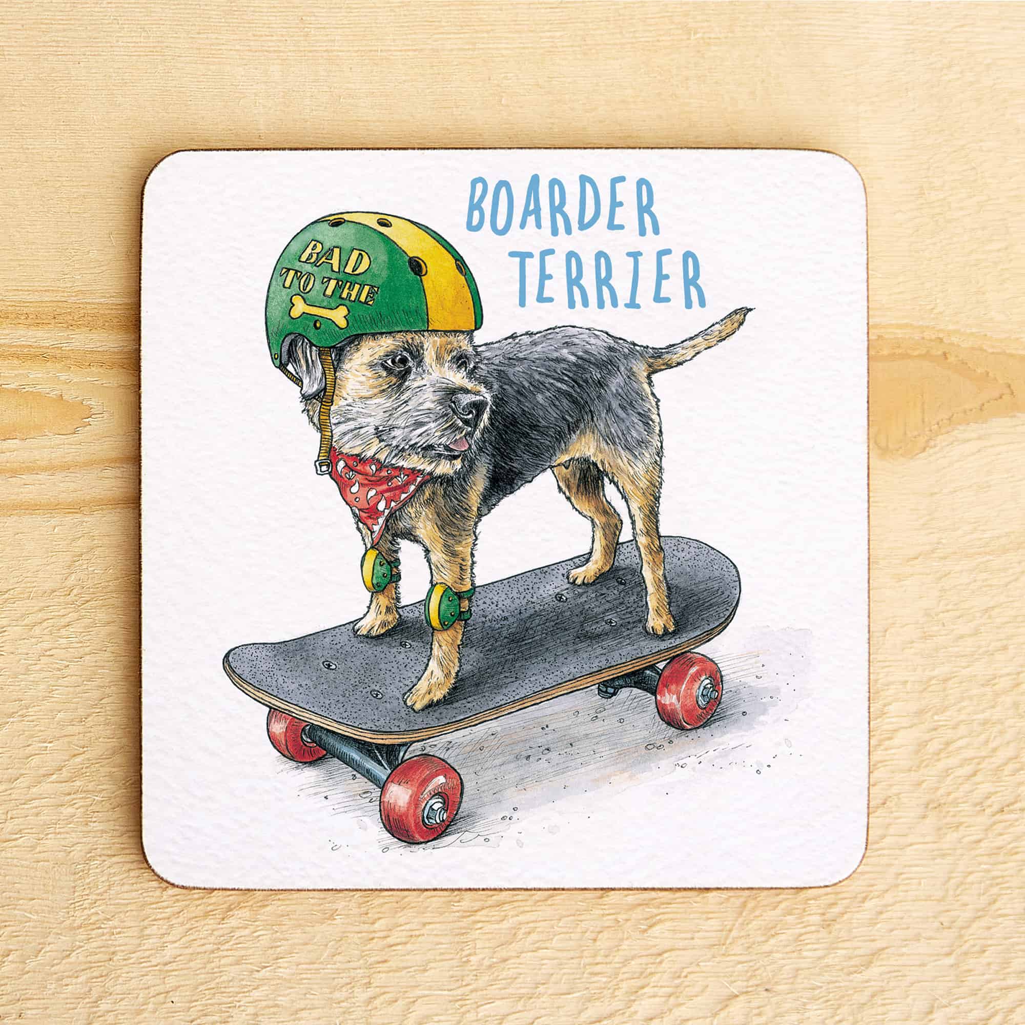 Mixed Dog Coasters Set