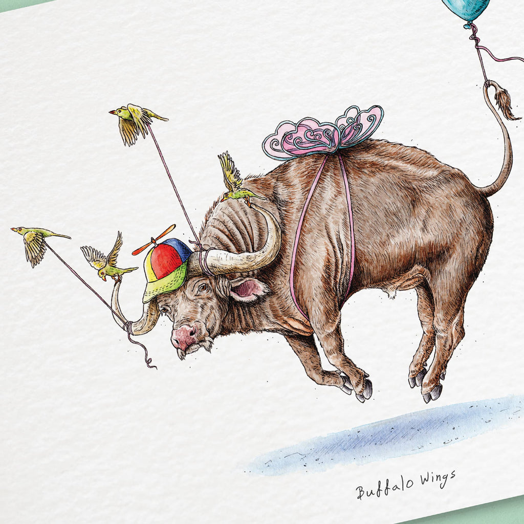 Buffalo Wings Print