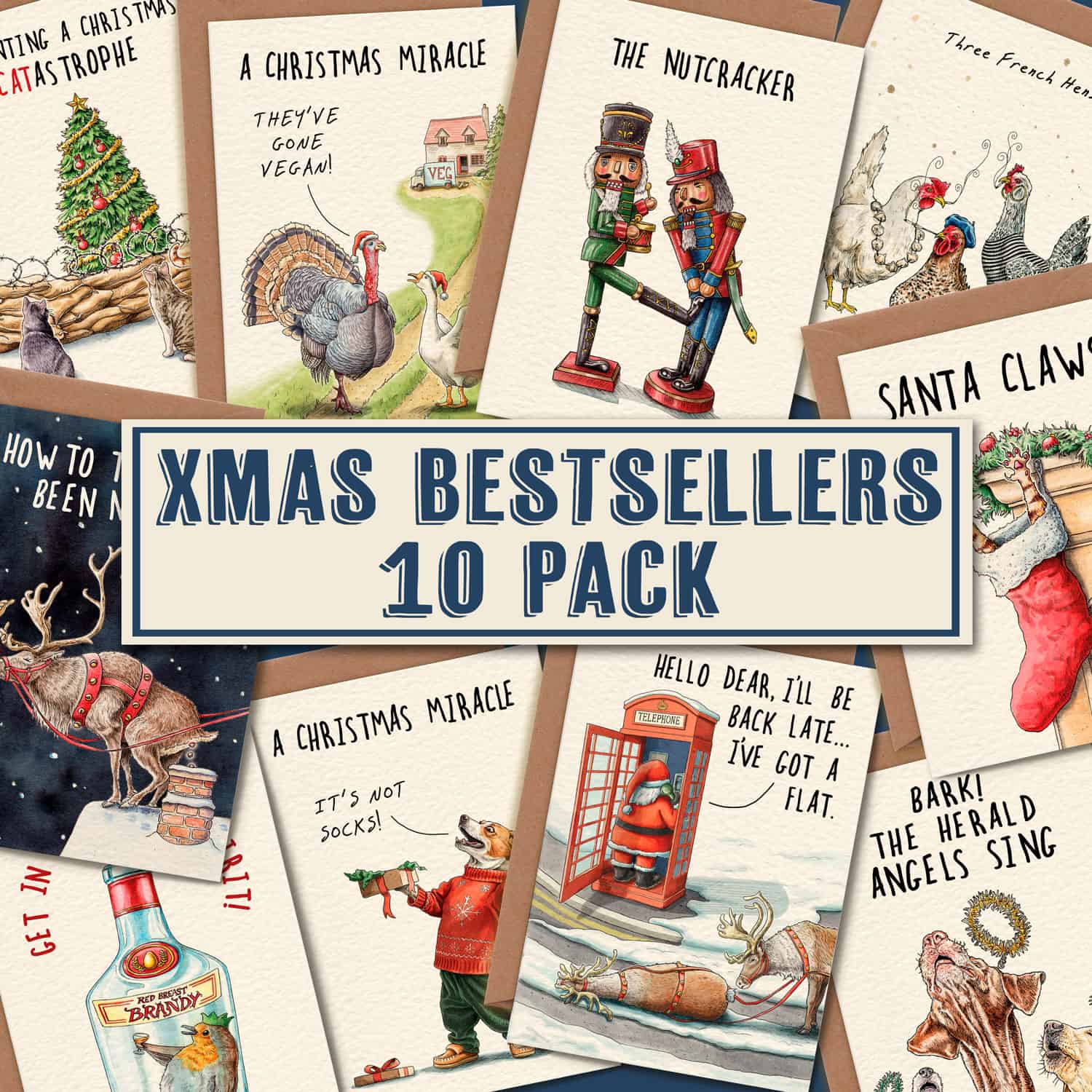 NEW Xmas Bestsellers Bundle (10 Cards)