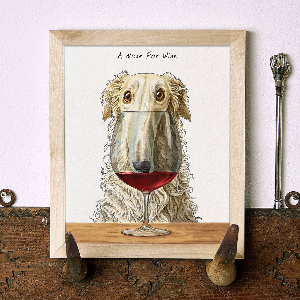 A Nose For Wine Print
