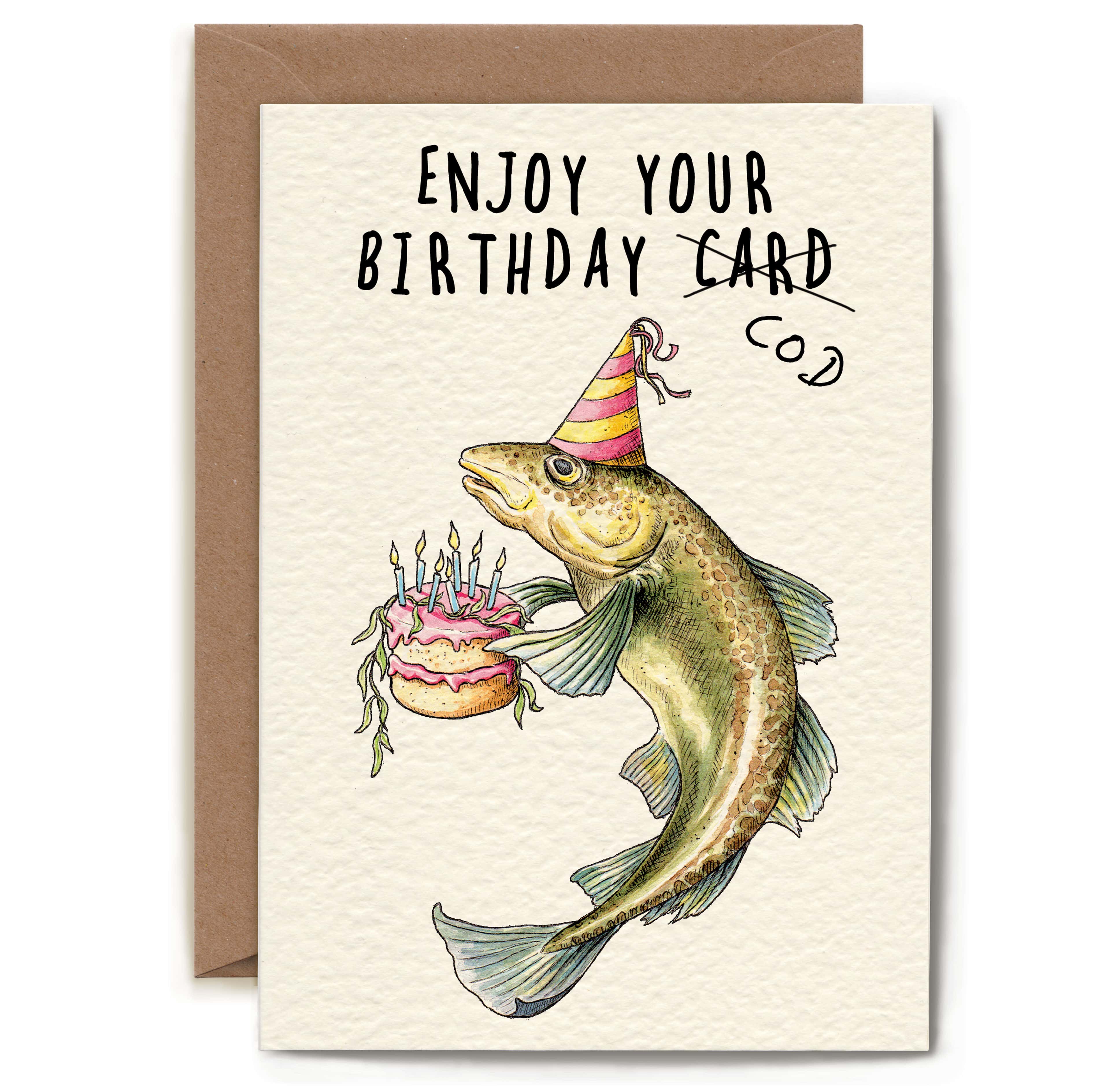 Birthday Cod Card