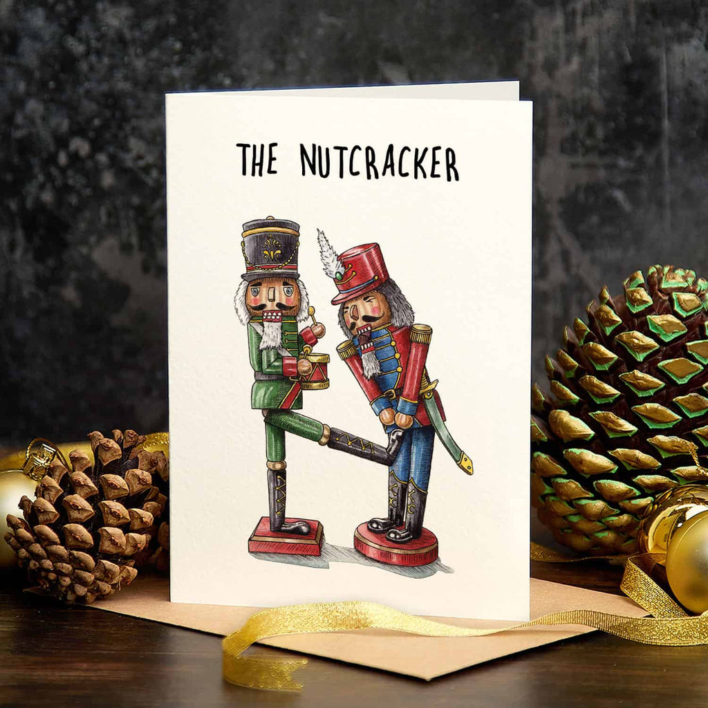 Nutcracker Christmas Card