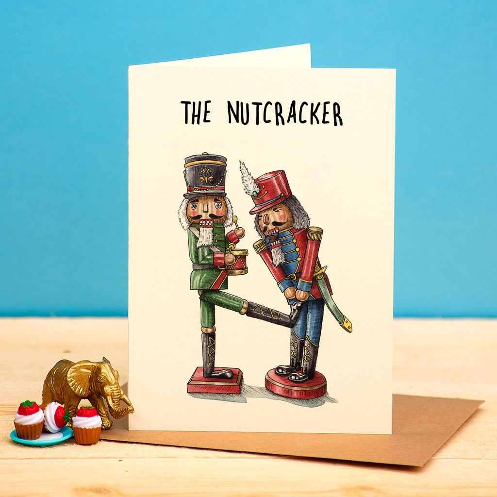 Nutcracker Christmas Card