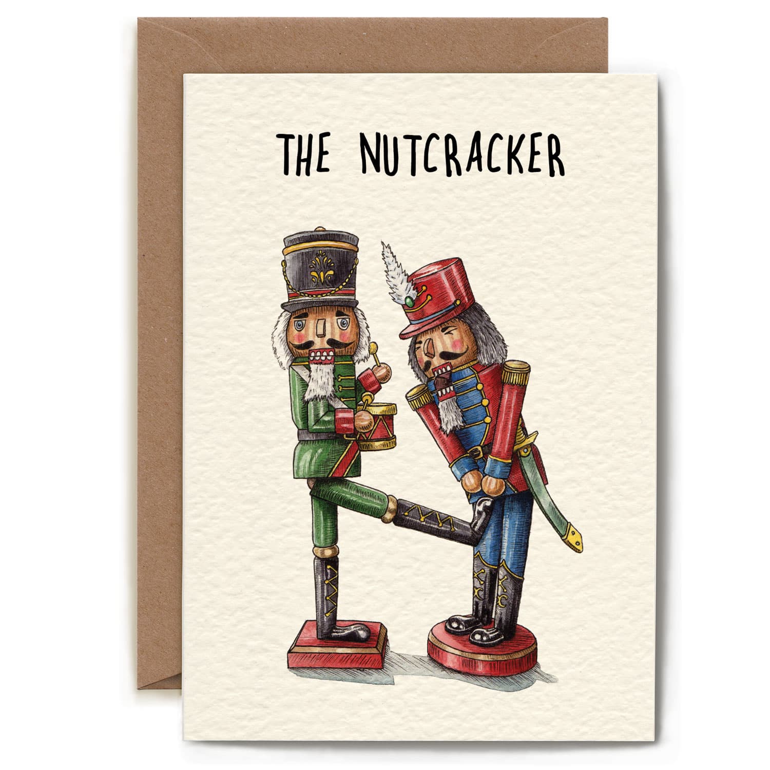 Nutcracker Christmas Card