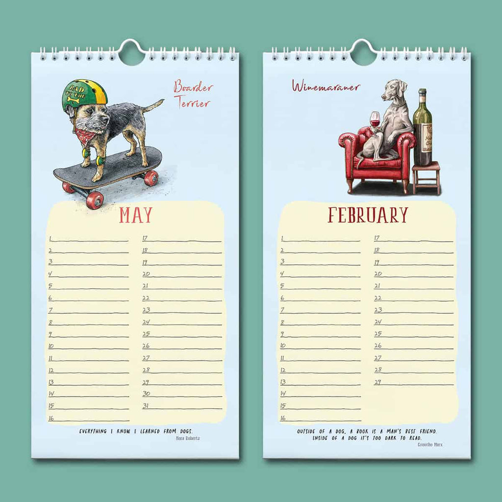 Perpetual Mutts Nuts Calendar