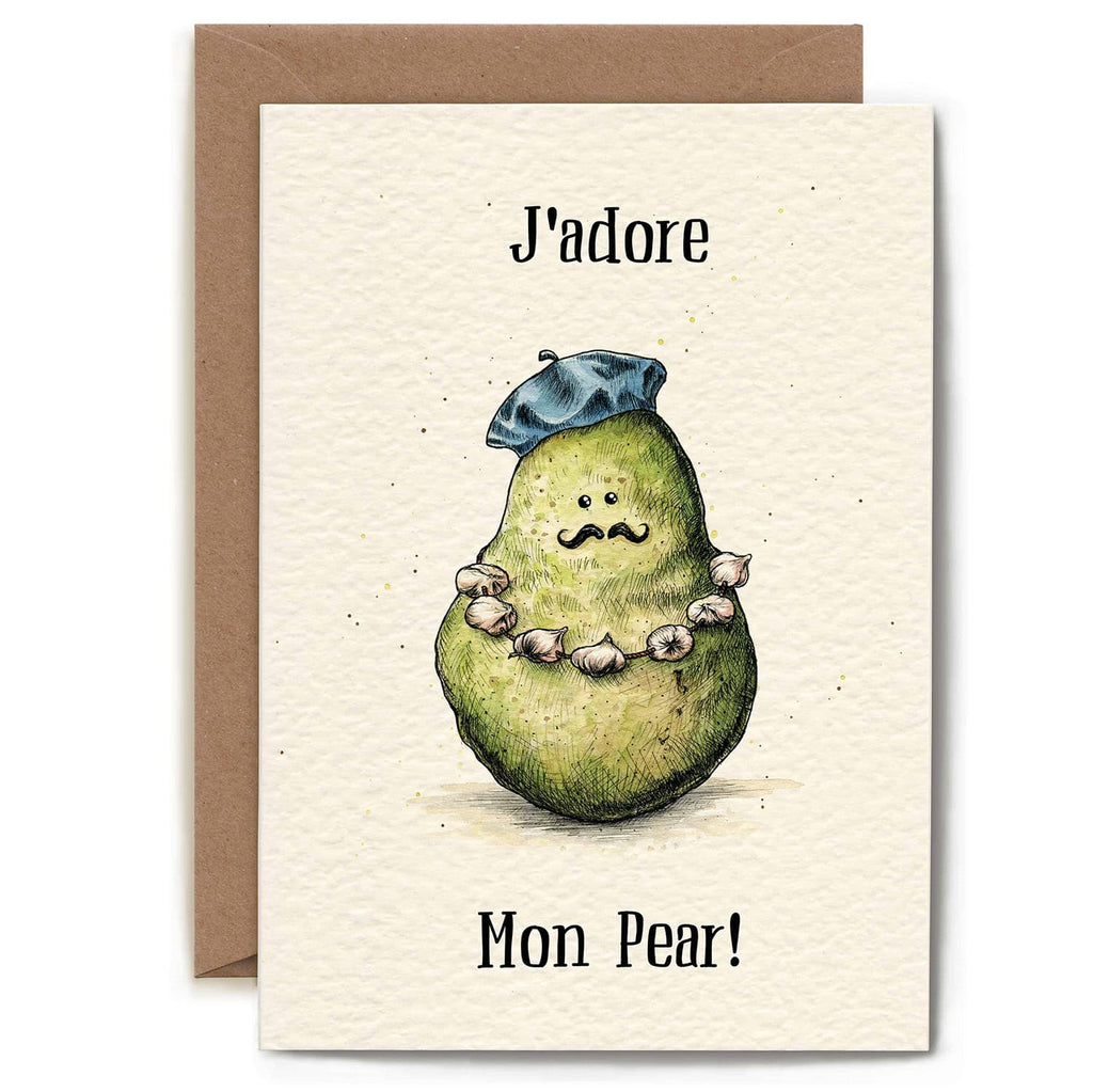 J'adore Mon Pear Card