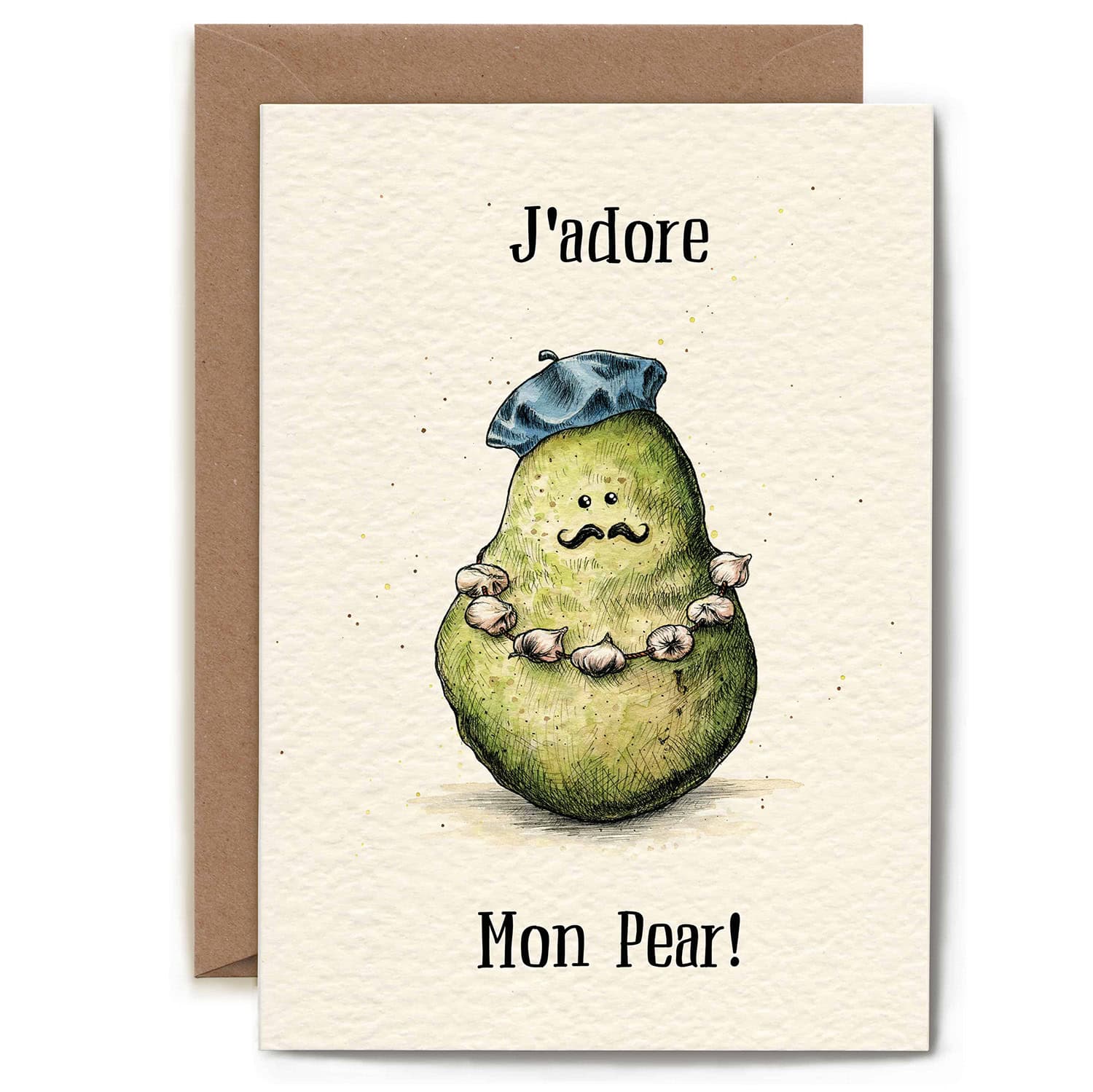 J'adore Mon Pear Card
