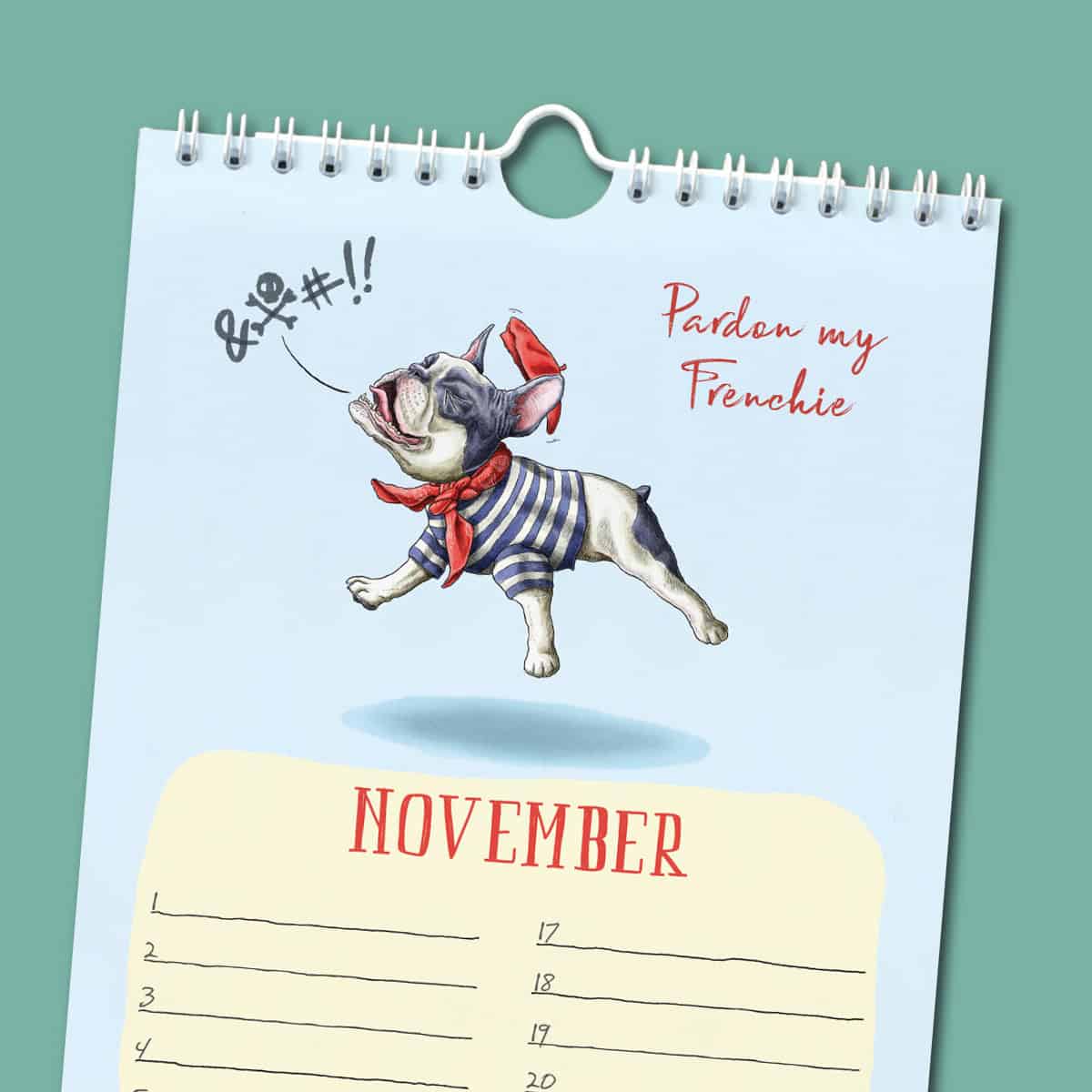 Perpetual Mutts Nuts Calendar