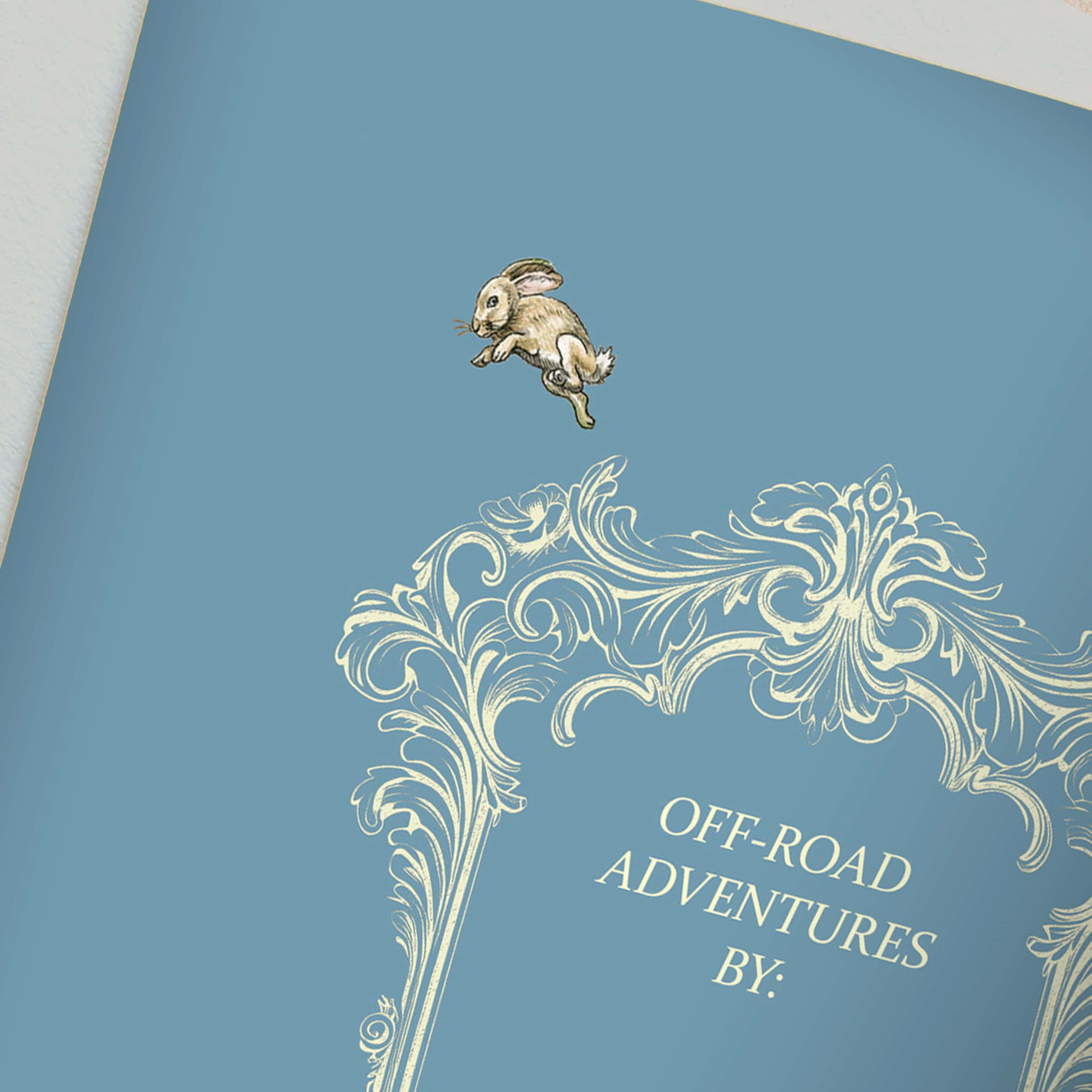 Ruff Notes Land Rover Dogs A5 Notebook