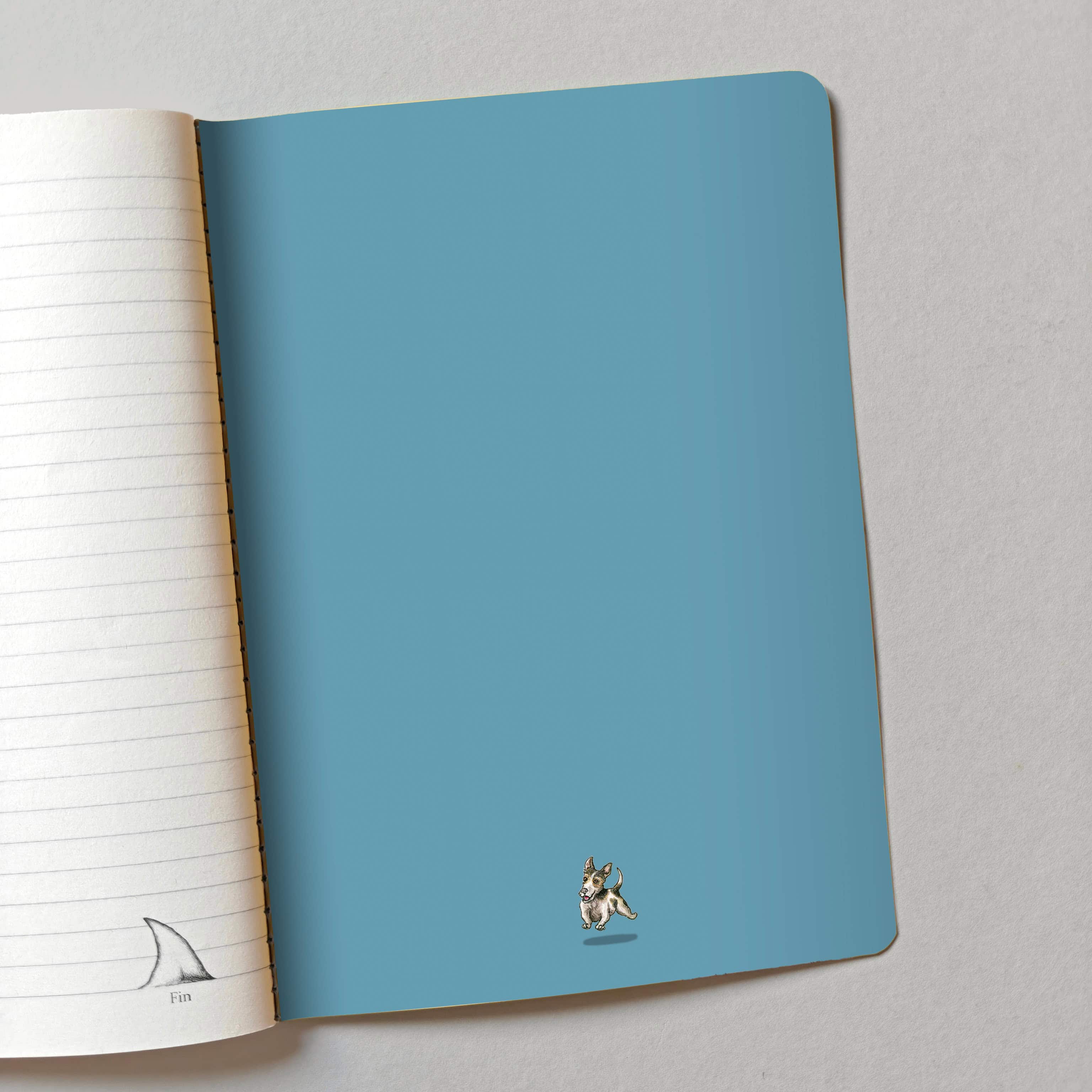 Ruff Notes Land Rover Dogs A5 Notebook