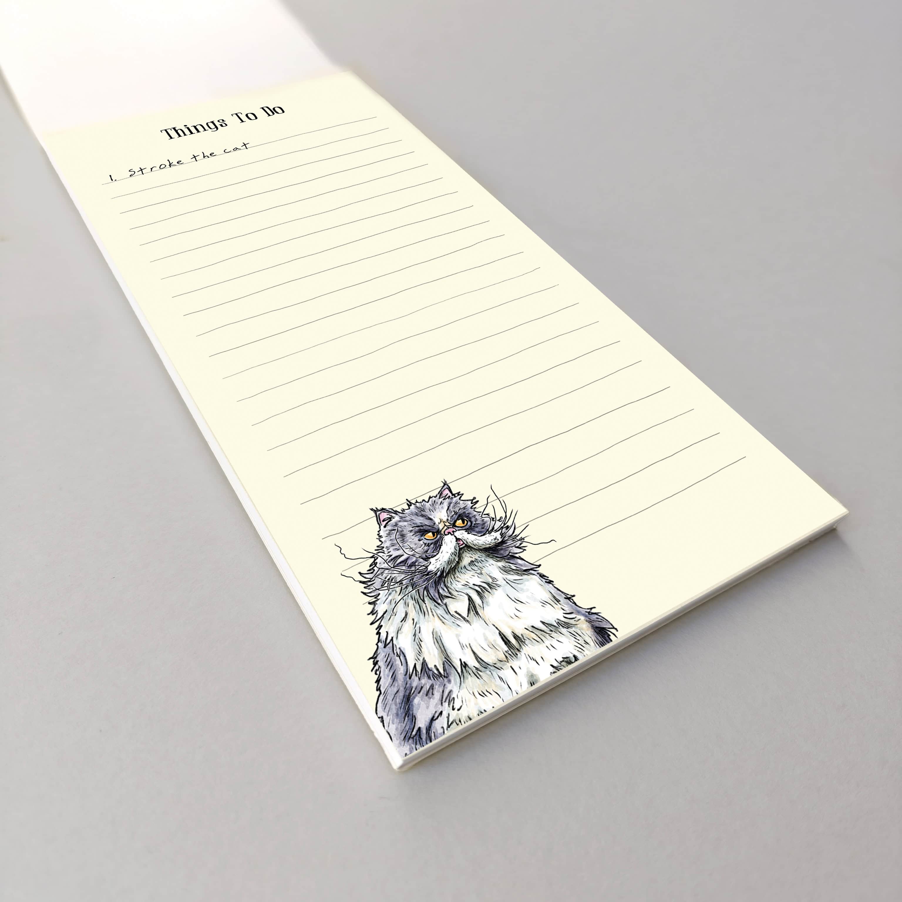 Things To Do: Stroke The Cat Magnetic List Pad