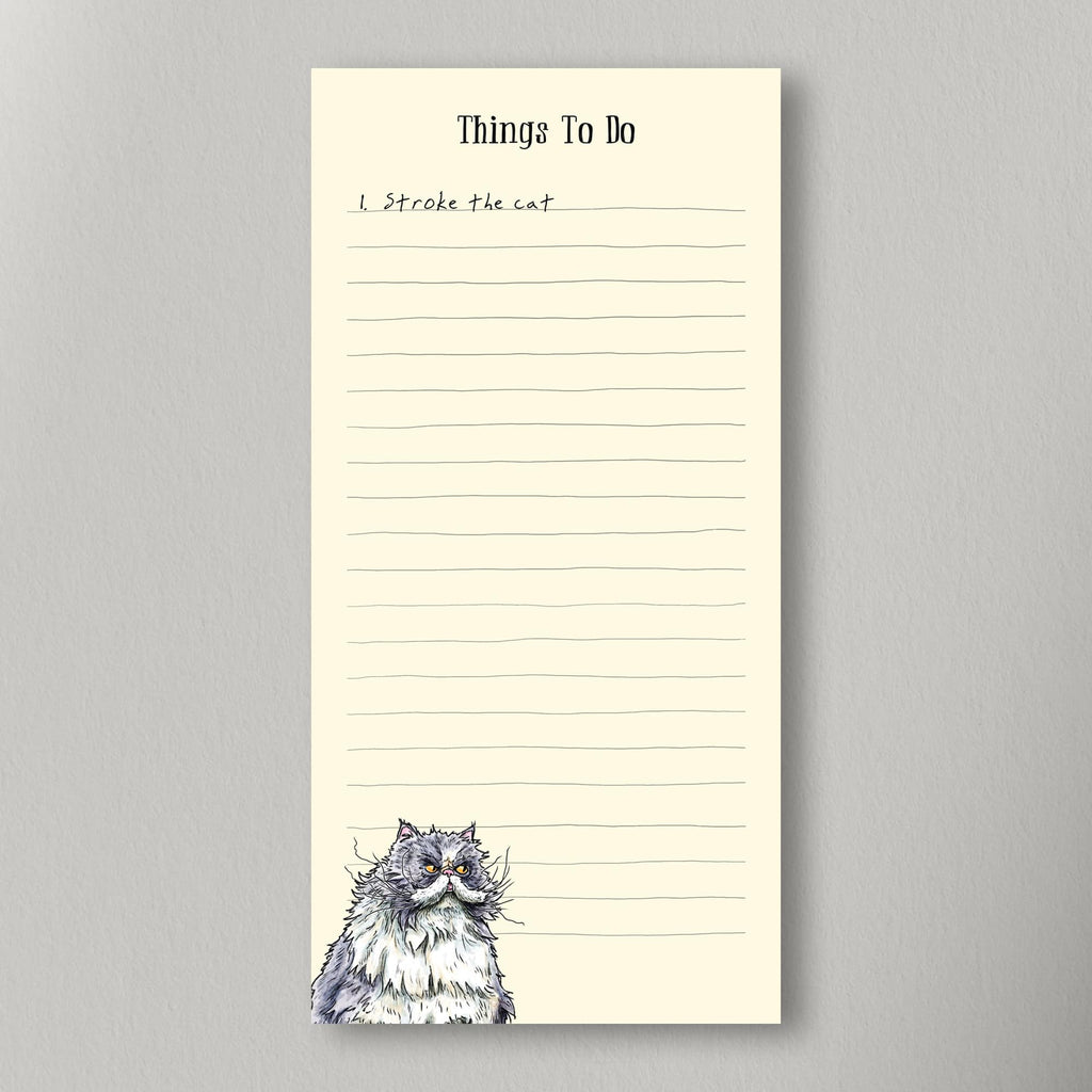 Things To Do: Stroke The Cat Magnetic List Pad