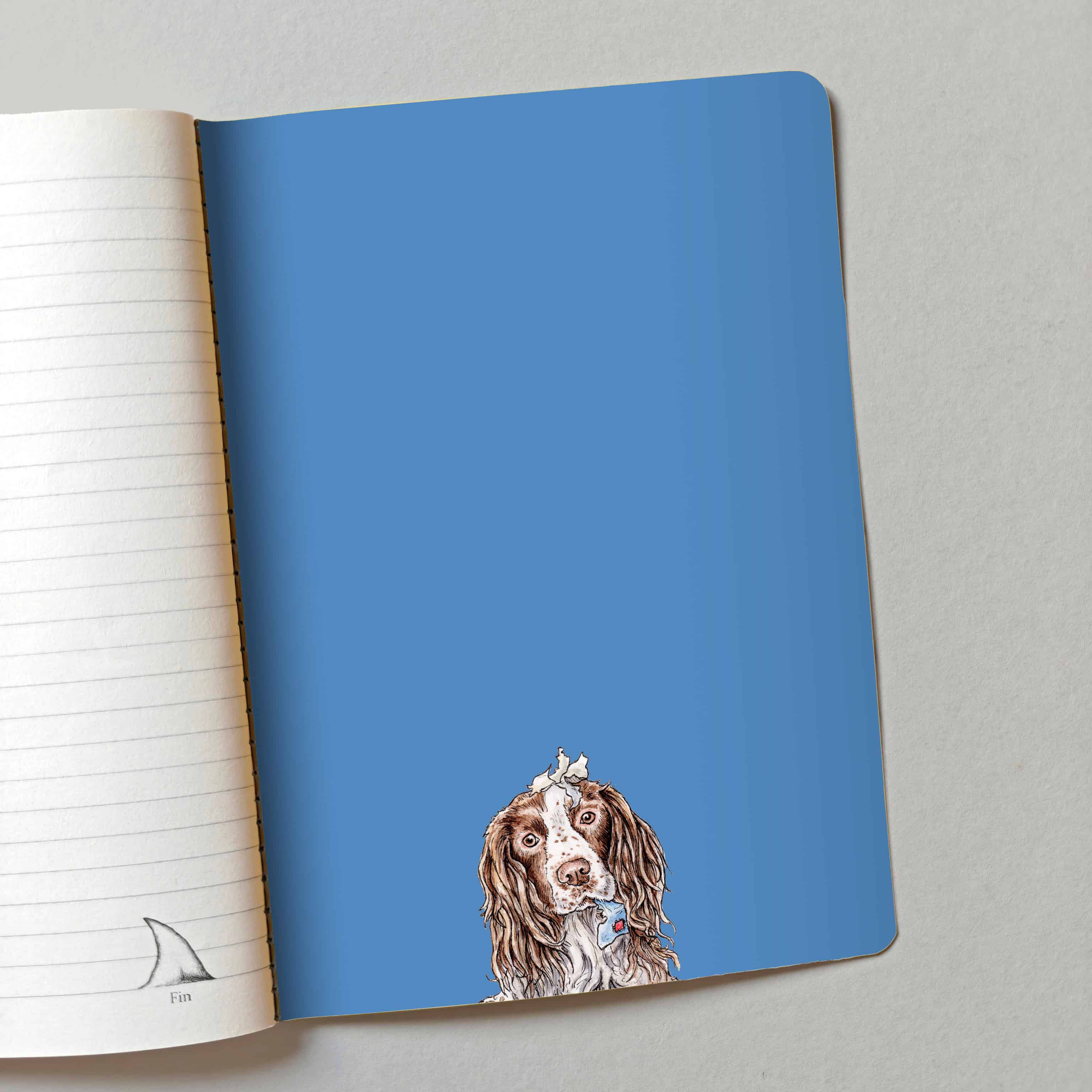 Ideas To Chew On Dog A5 Notebook