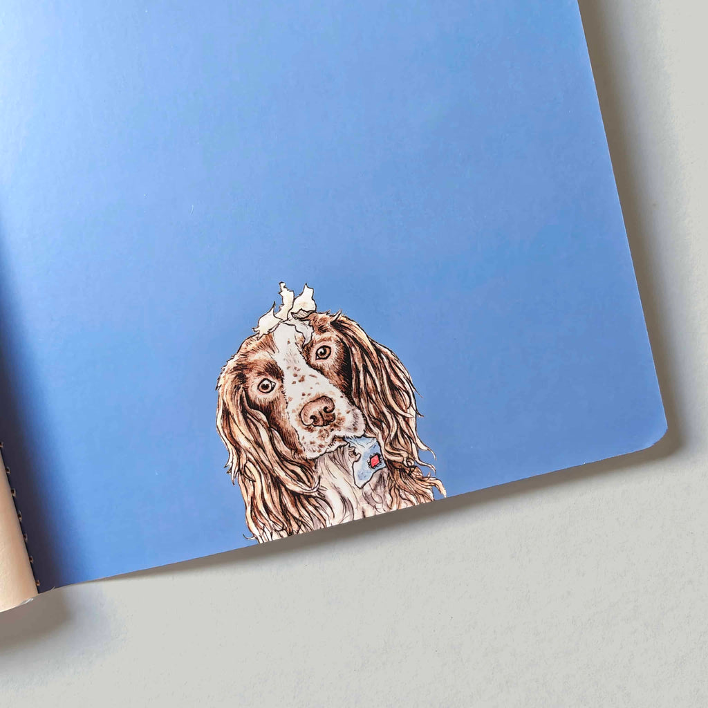 Ideas To Chew On Dog A5 Notebook