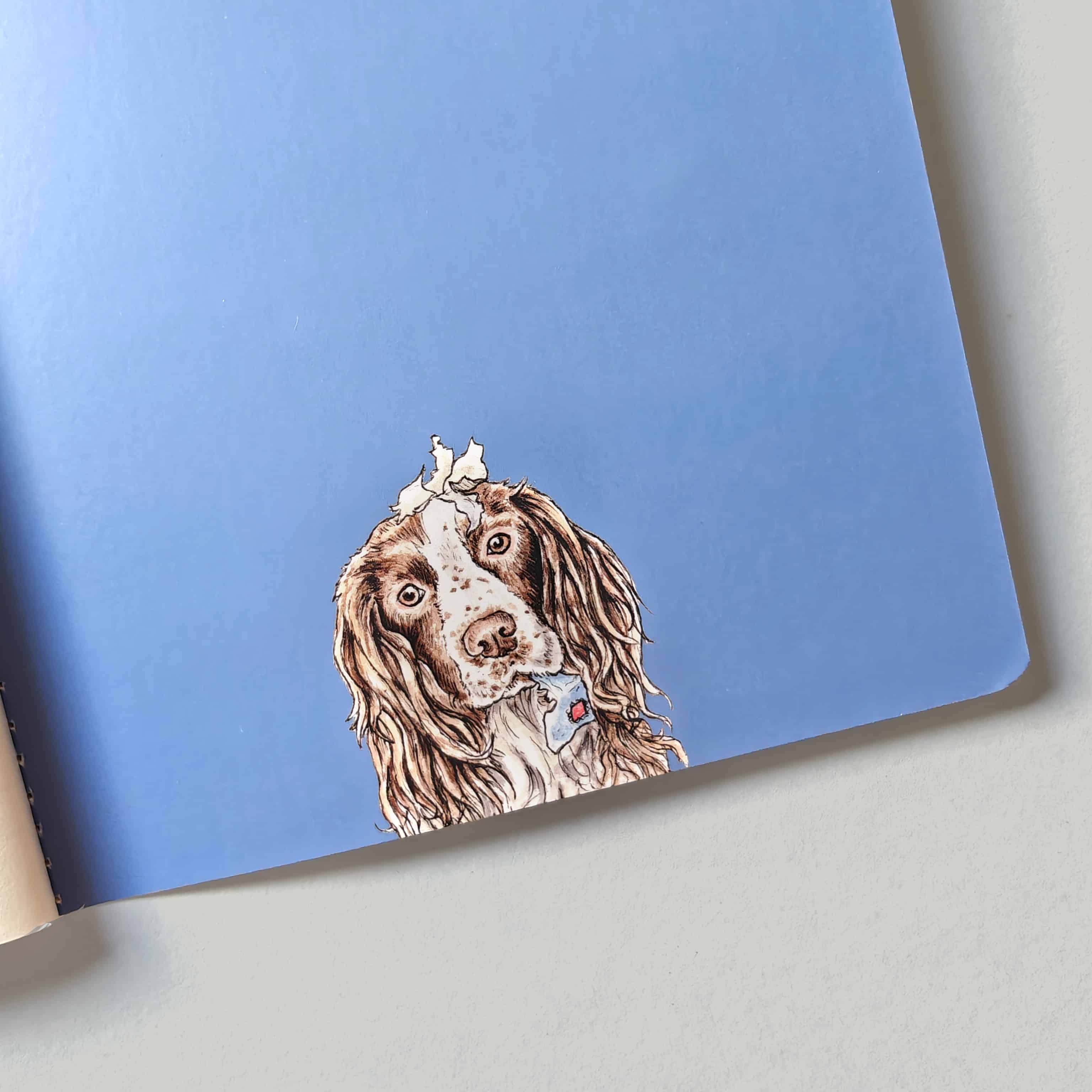 Ideas To Chew On Dog A5 Notebook