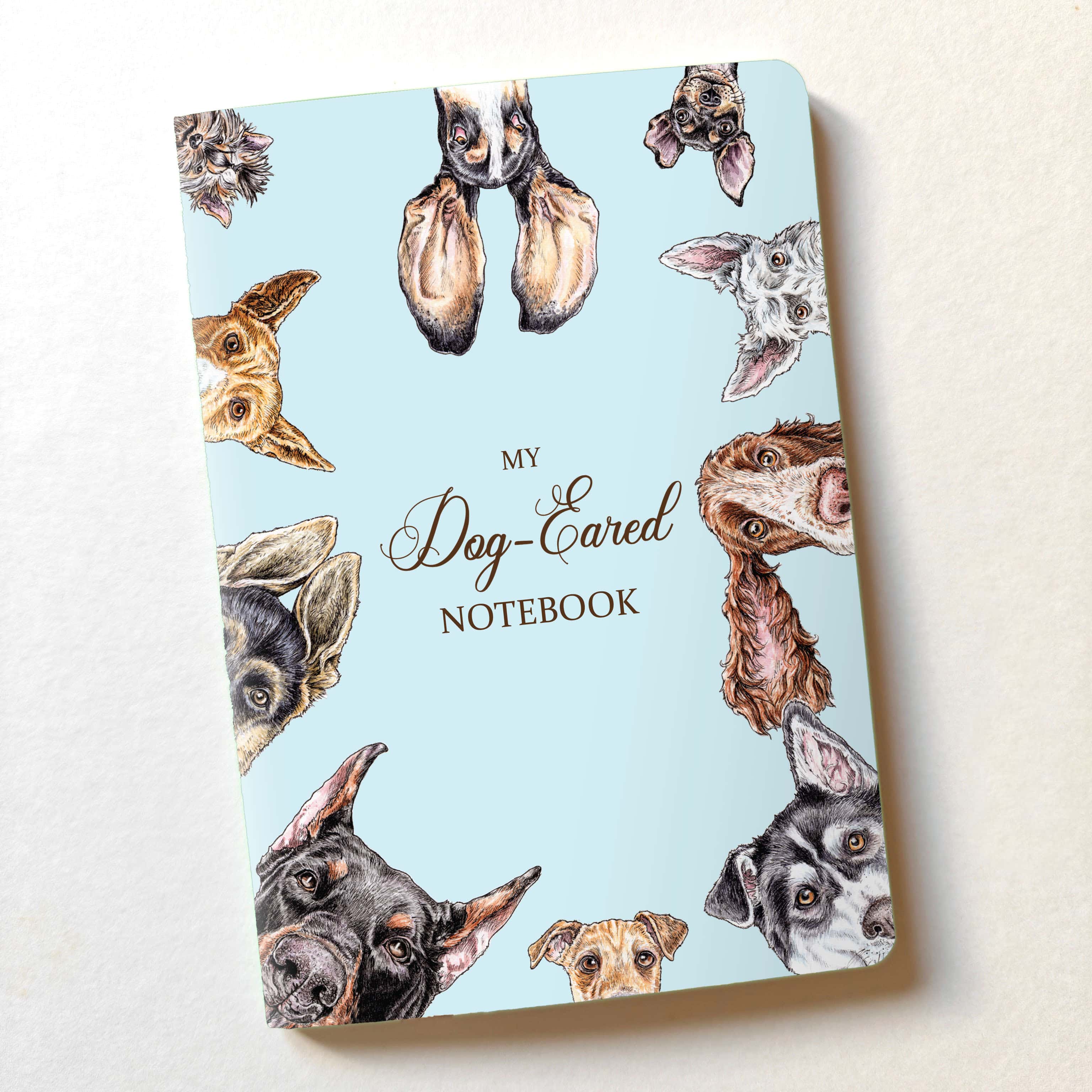 Dog Eared A5 Notebook