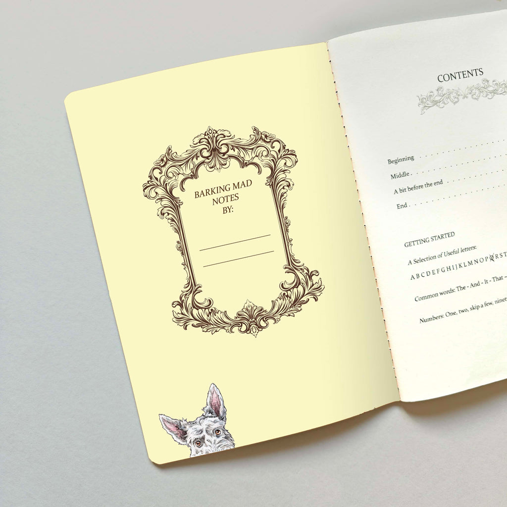 Dog Eared A5 Notebook