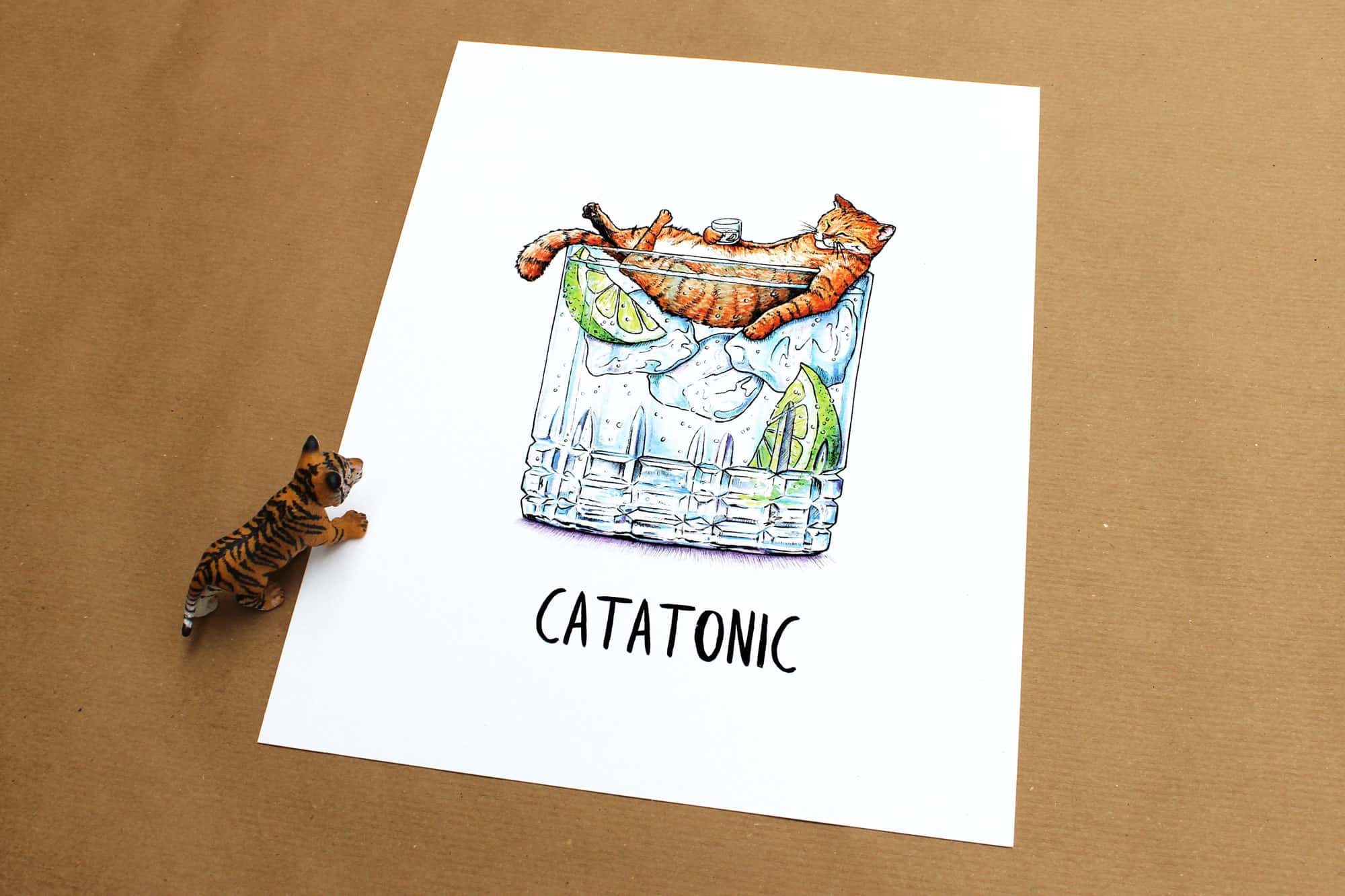 Catatonic Print