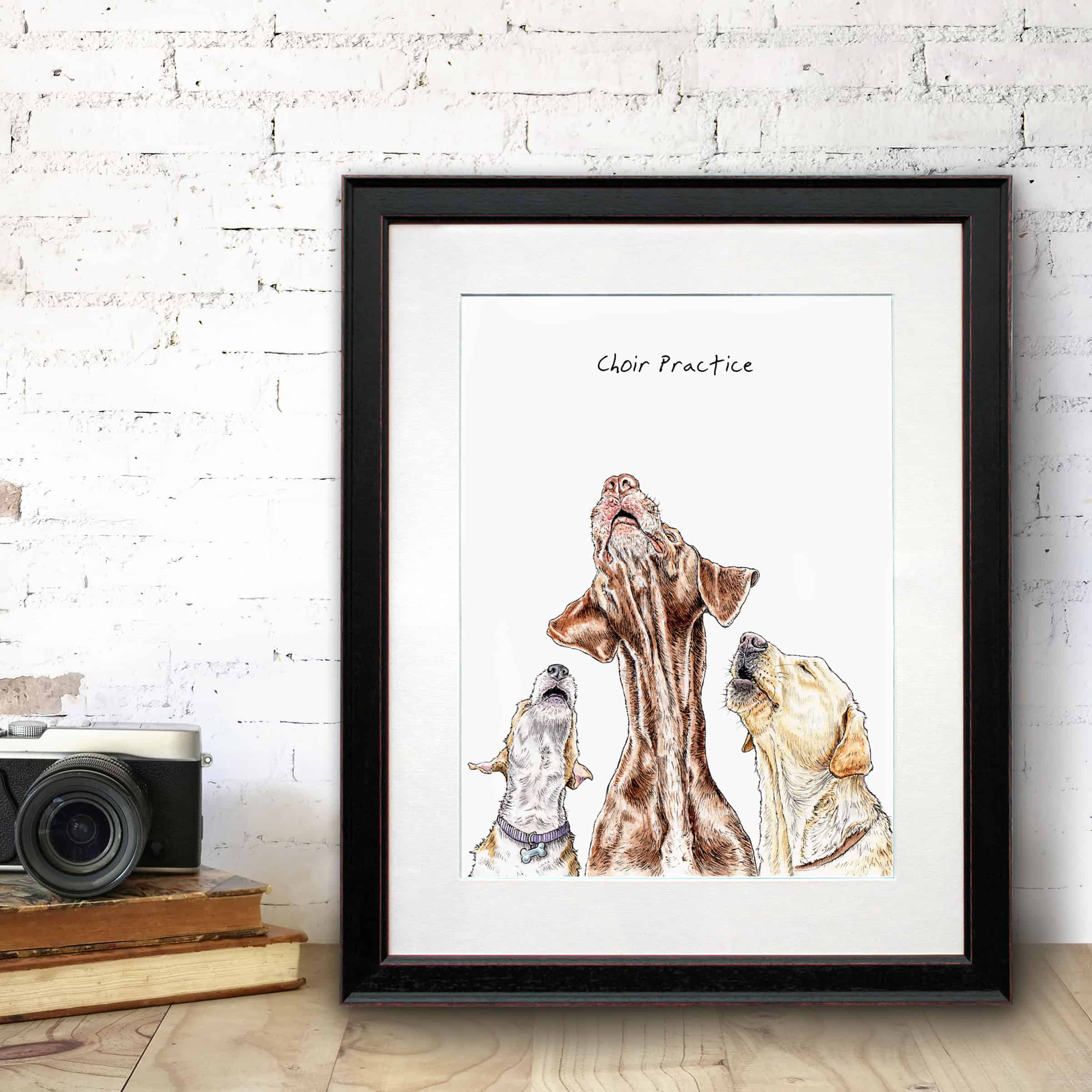 Choir Practice Print