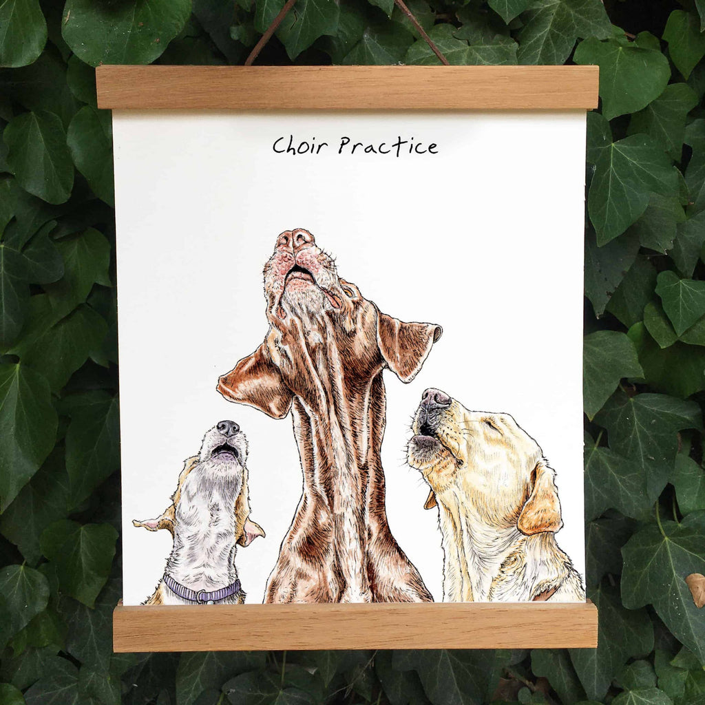 Choir Practice Print