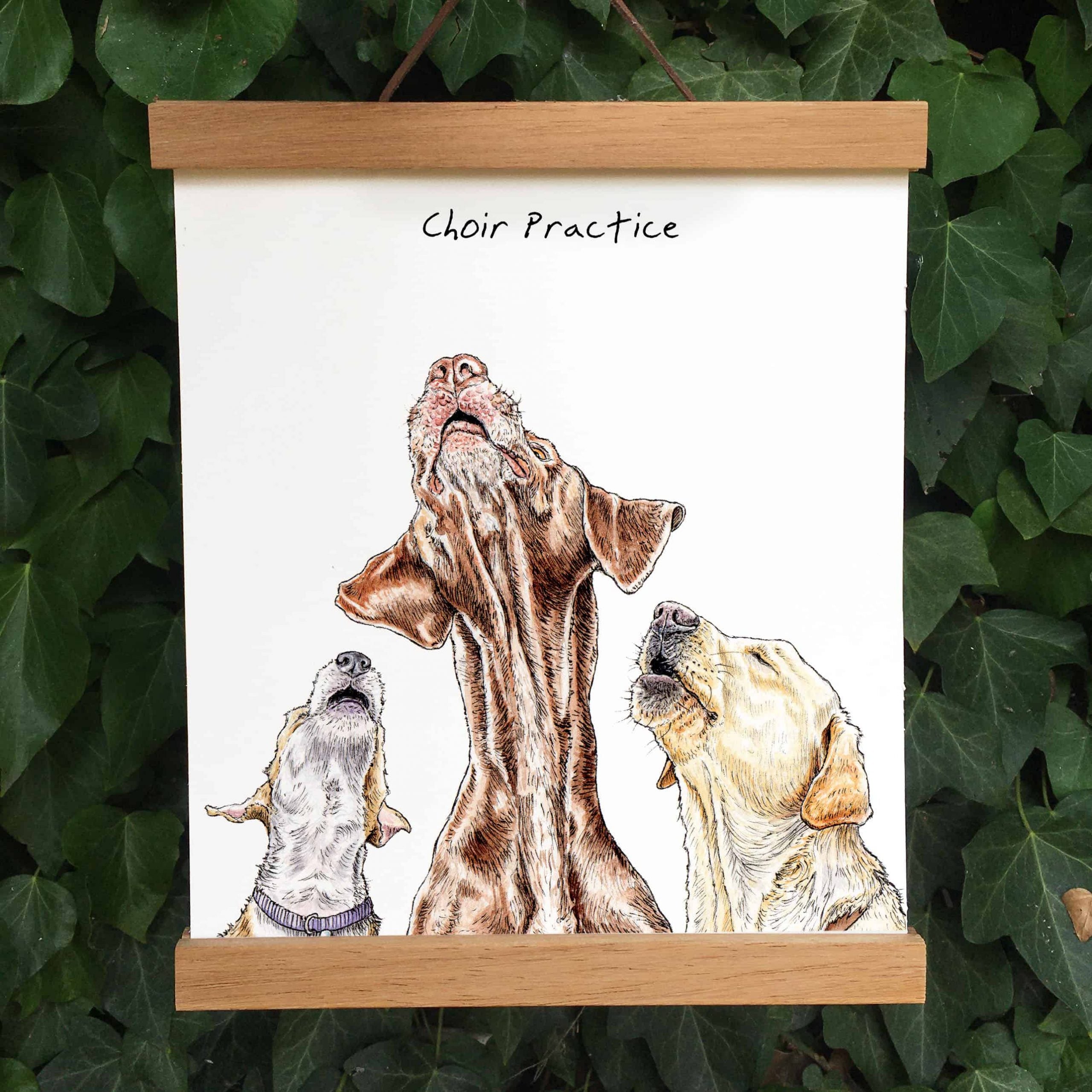 Choir Practice Print