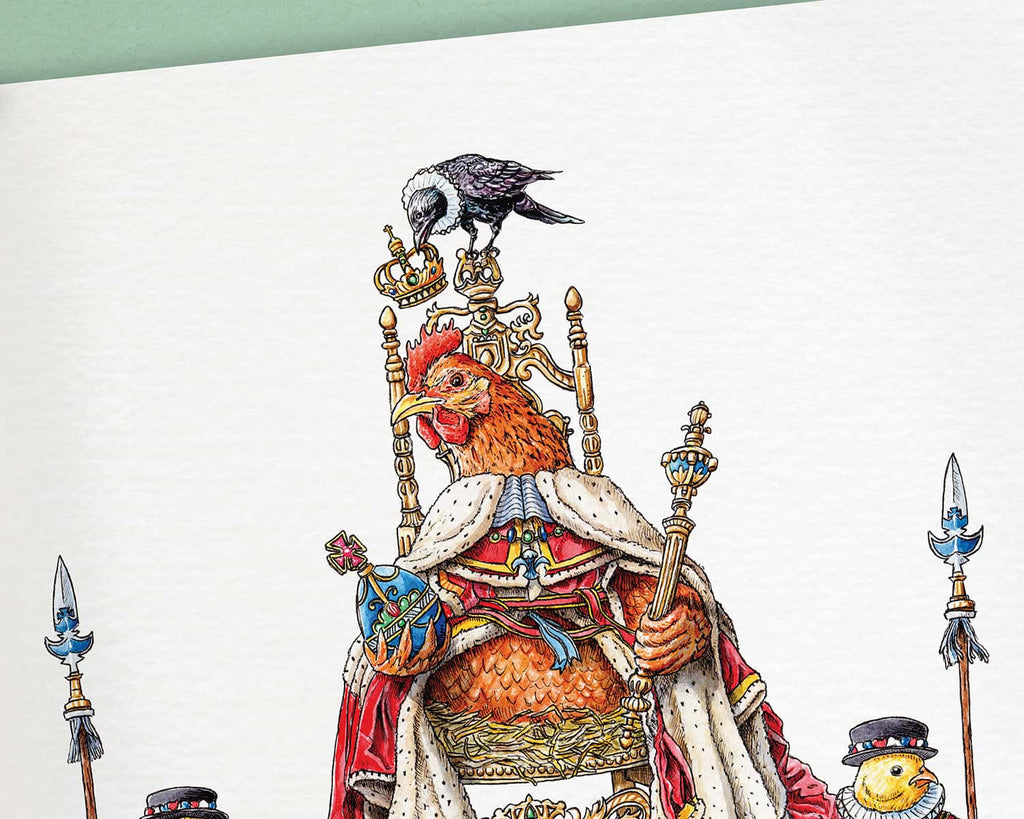 Coronation Chicken Print