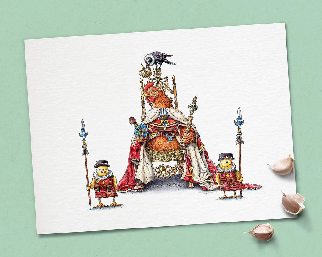 Coronation Chicken Print