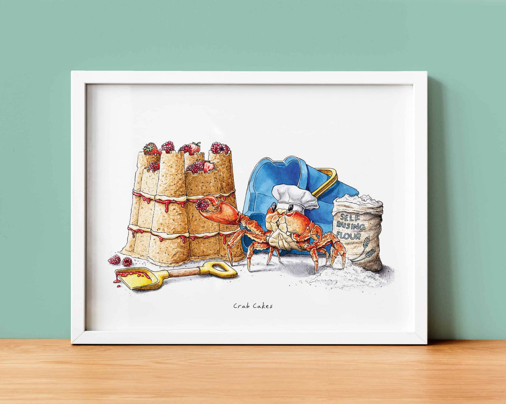 Crab Cakes Print