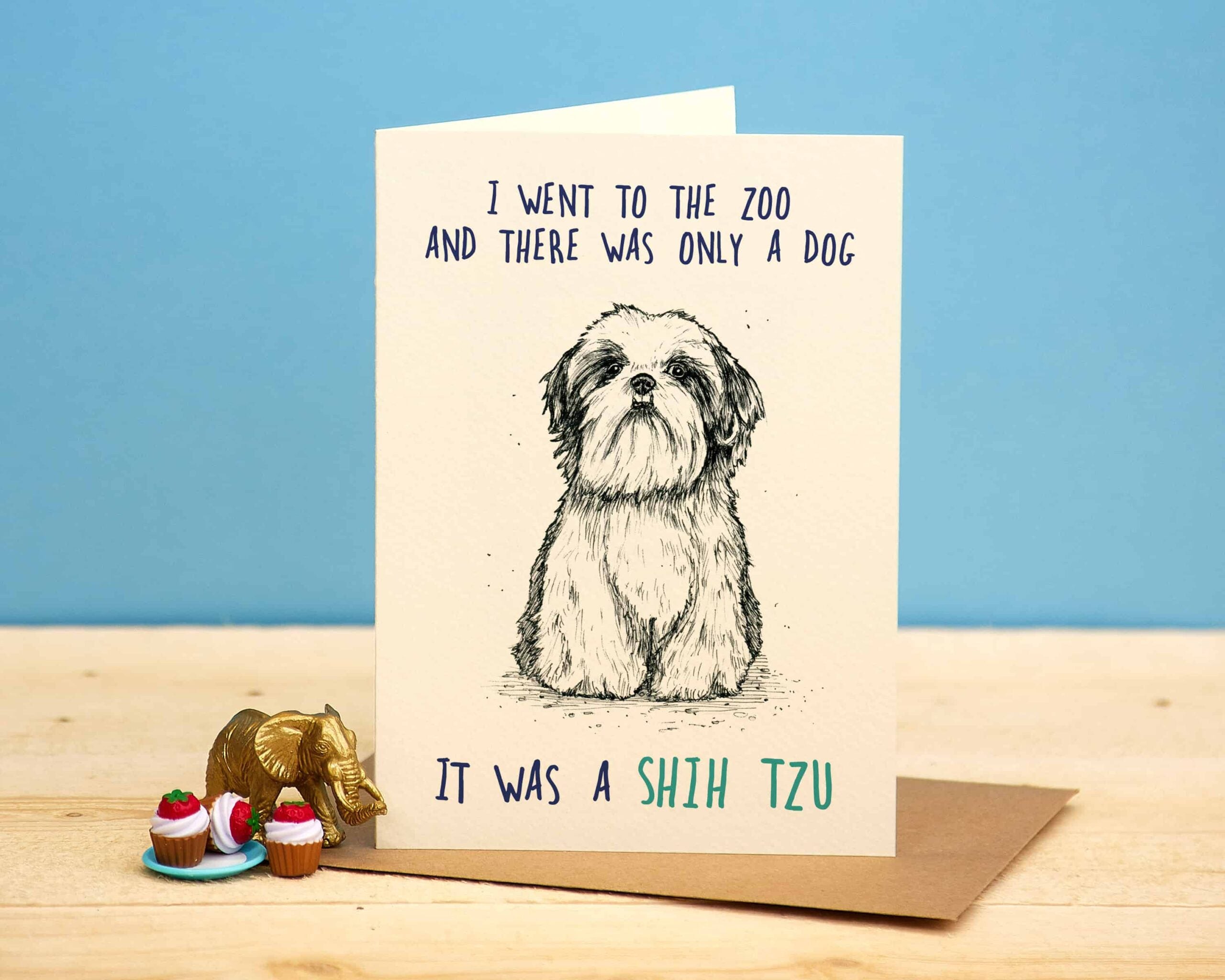 Shih Tzu Card
