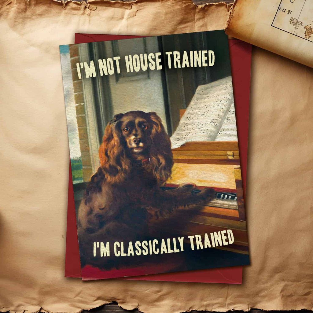 Classically Trained Card