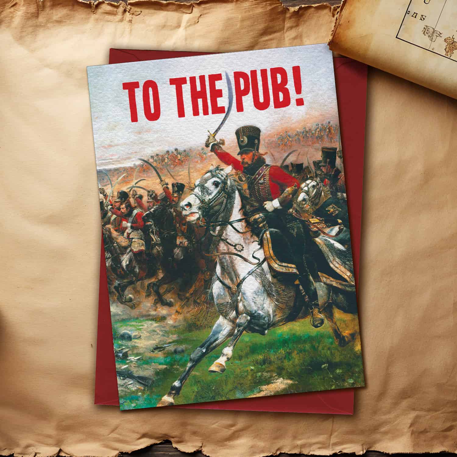 To The Pub Card