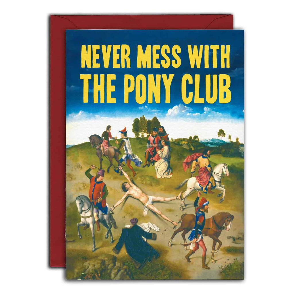 Pony Club Card