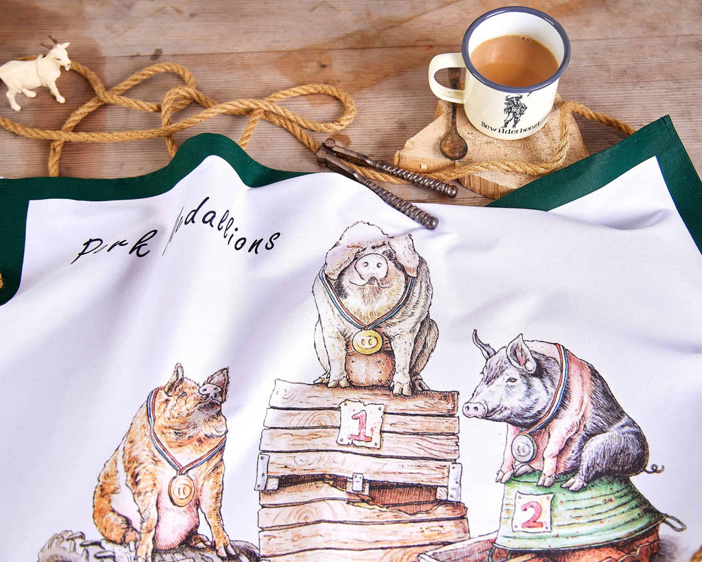 Pork Medallions Tea Towel