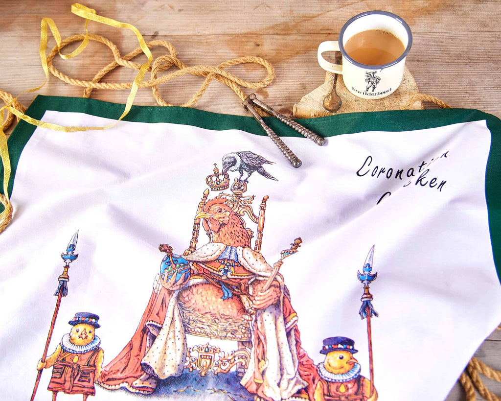 Coronation Chicken Tea Towel