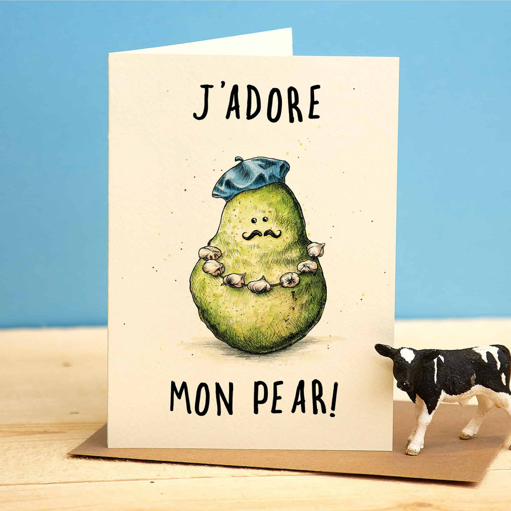 J'adore Mon Pear Card