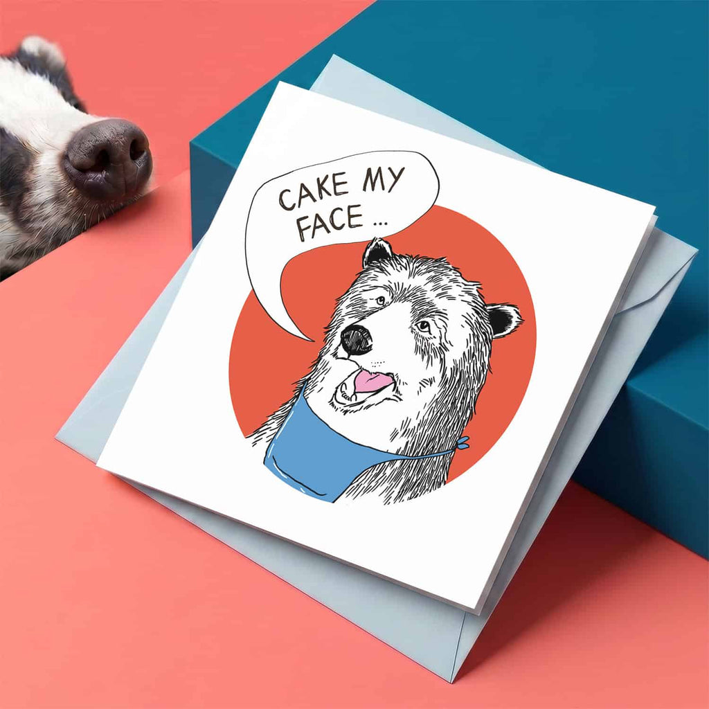 Cake My Face Card