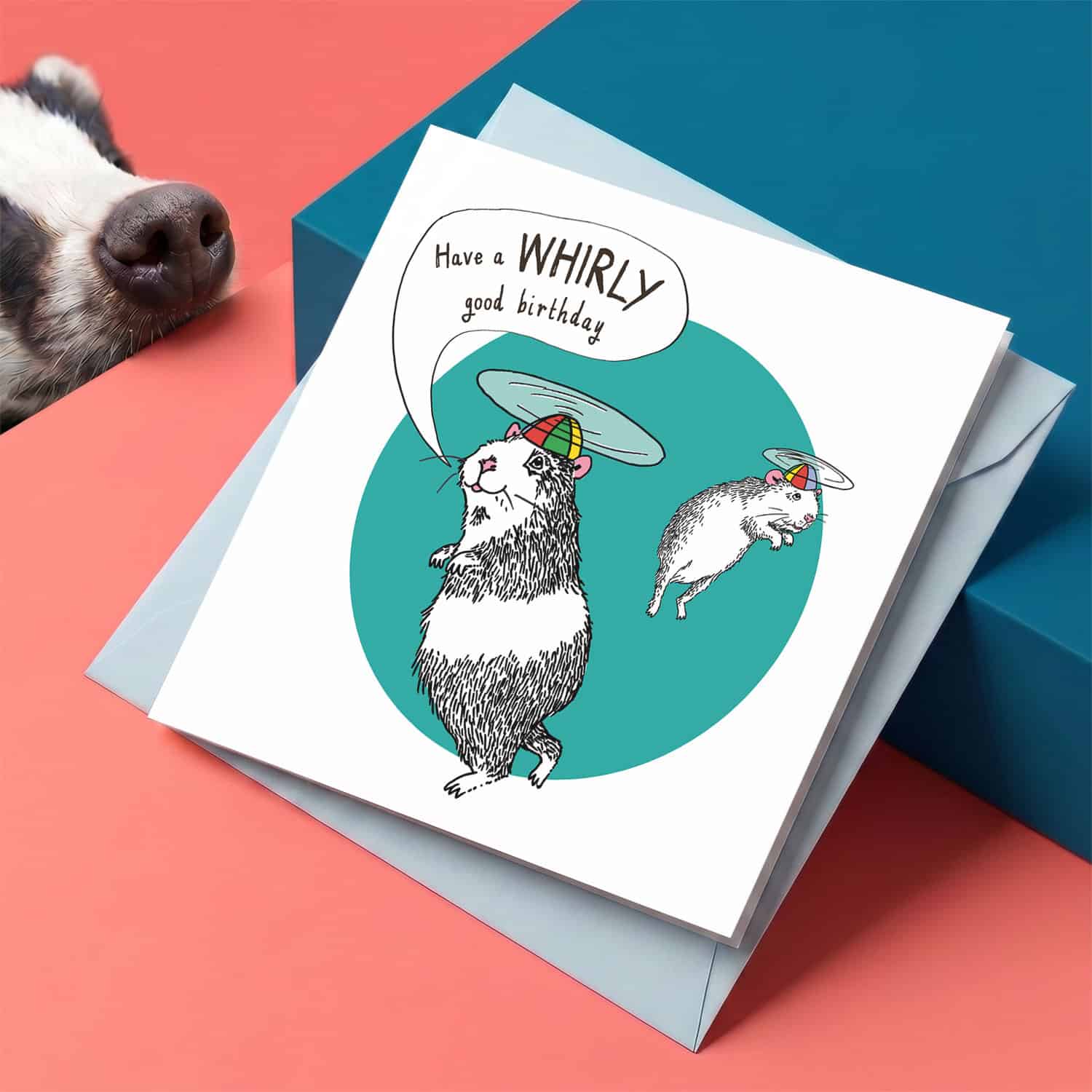 Whirly Good Card