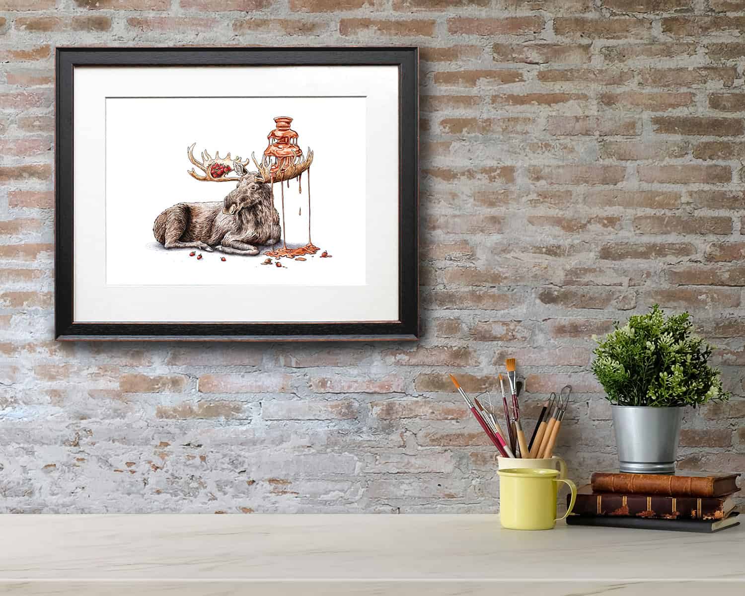 Chocolate Mousse Print