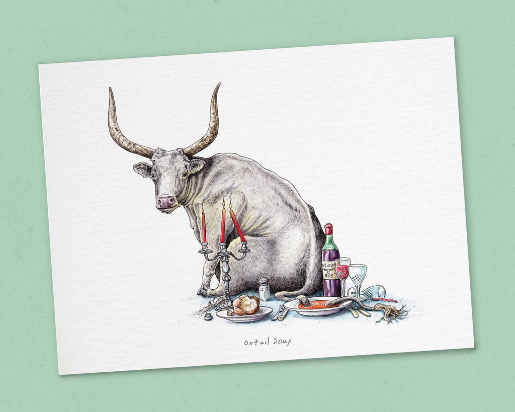 Oxtail Soup Print