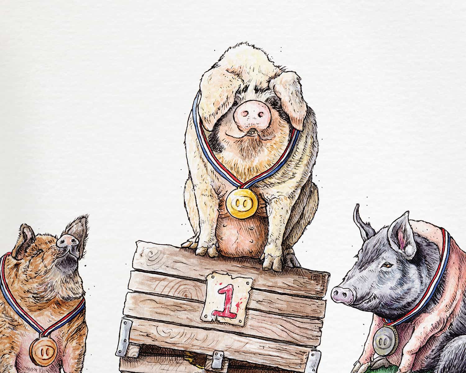 Pork Medallions Print