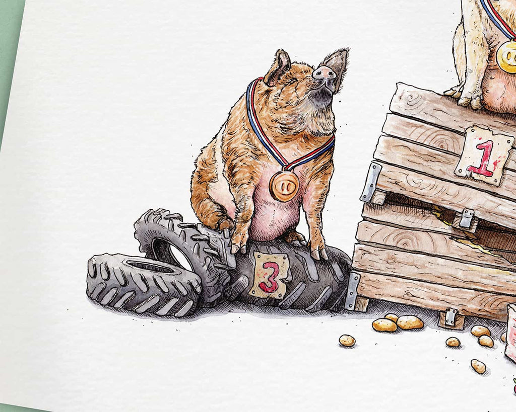 Pork Medallions Print