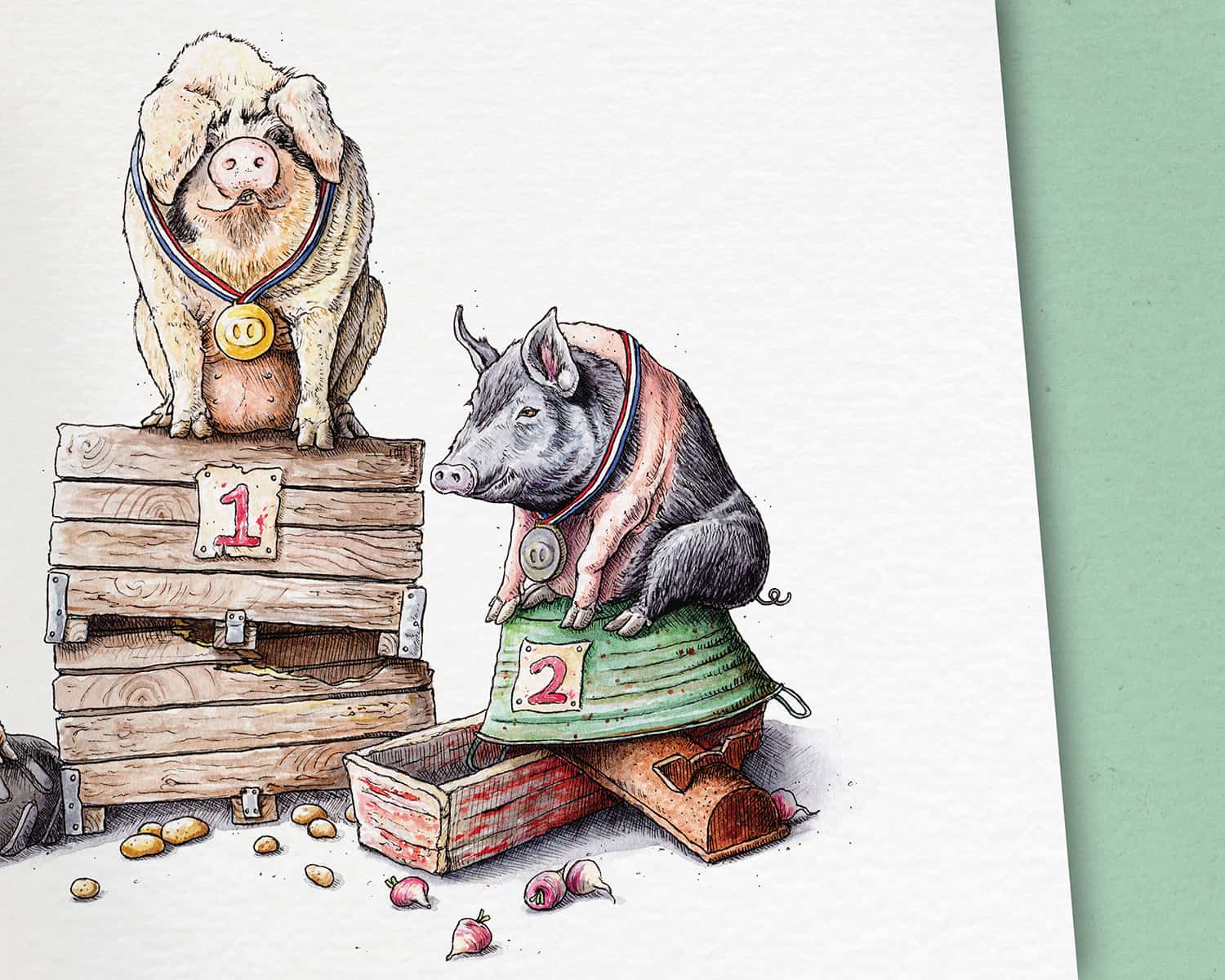 Pork Medallions Print