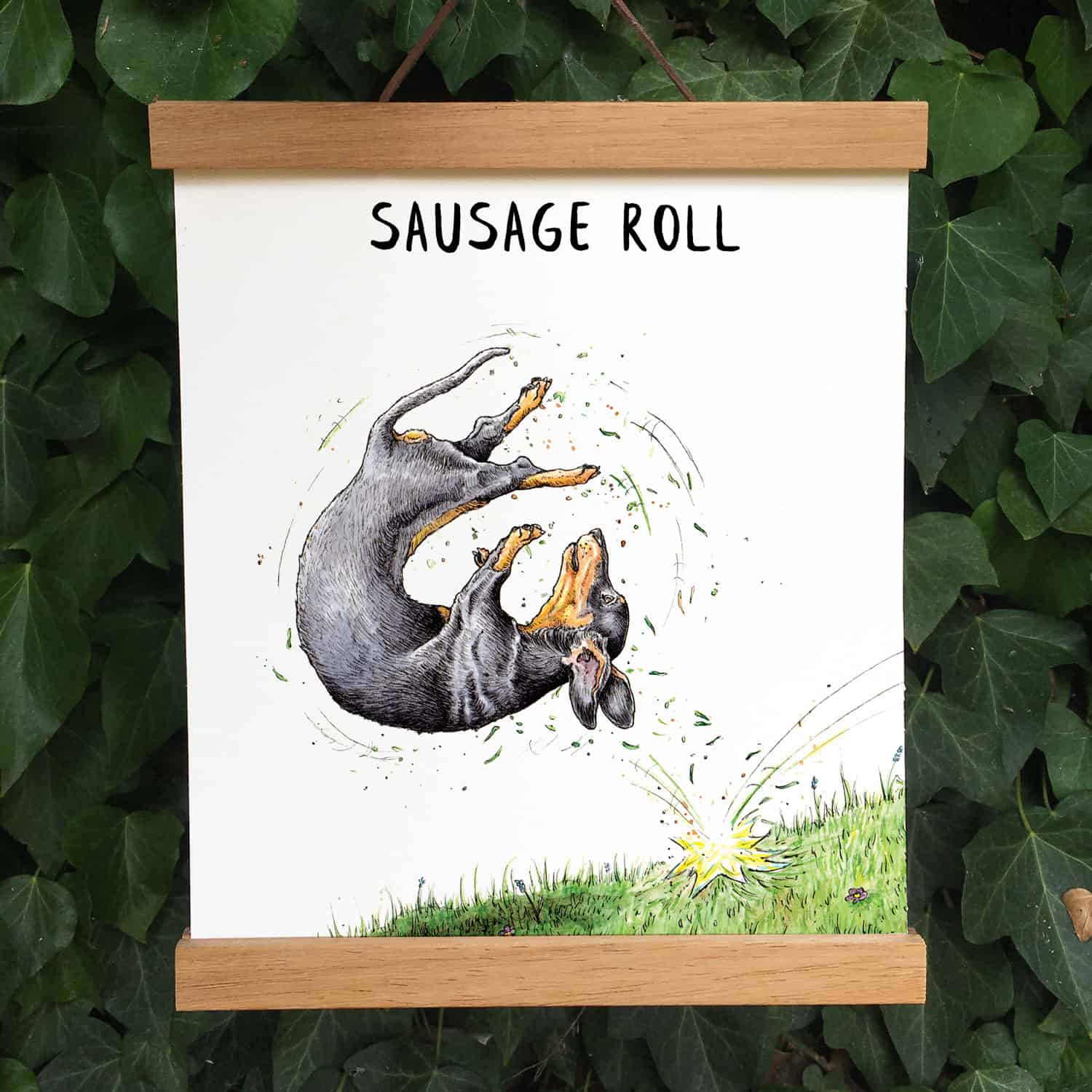 Sausage Roll Print