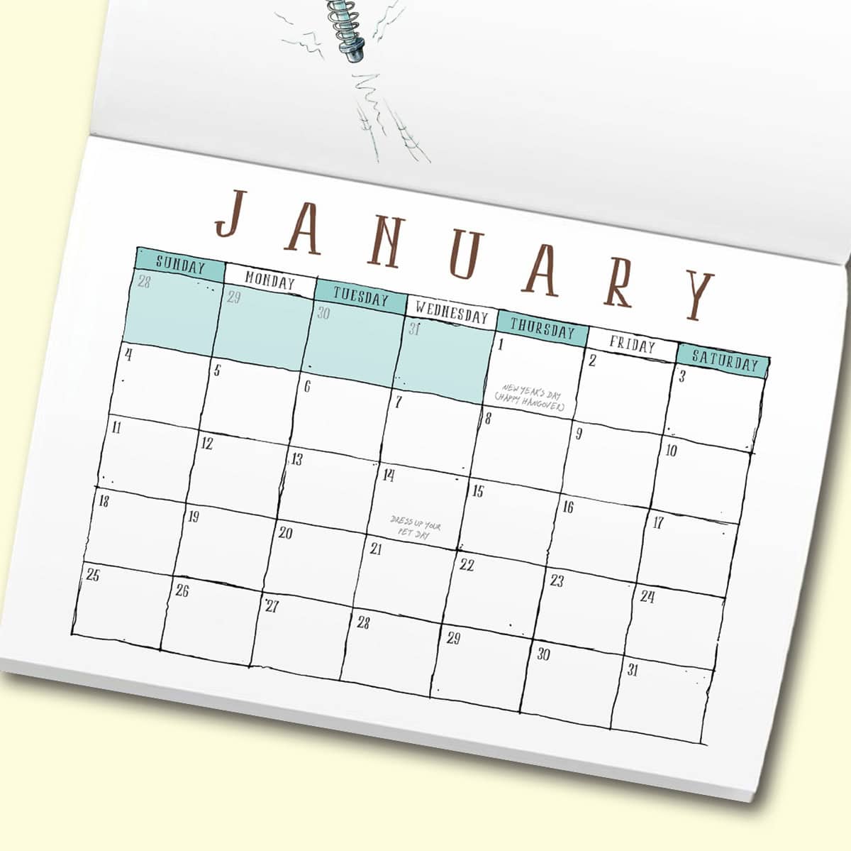 Mutts Nuts Calendar 2026