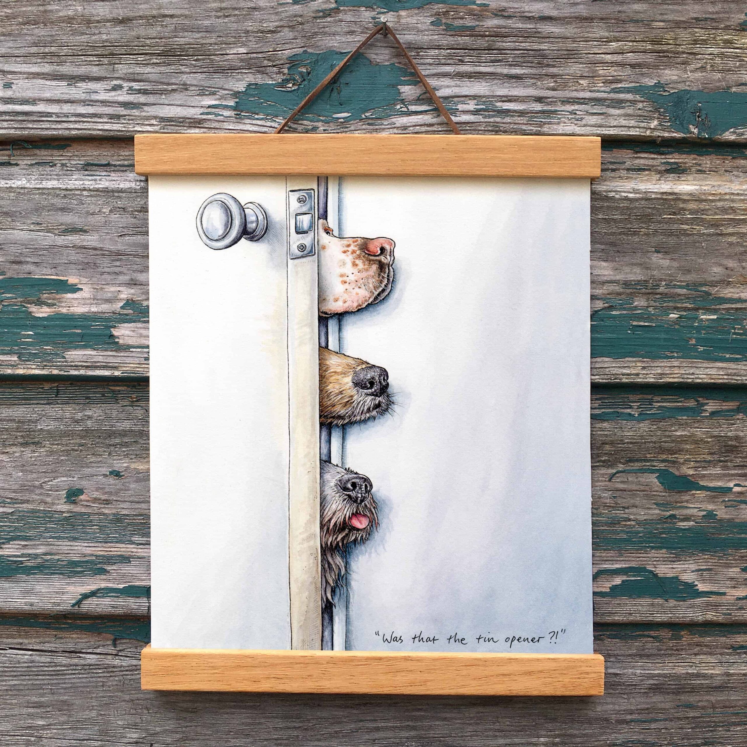 Tin Opener Dogs Print