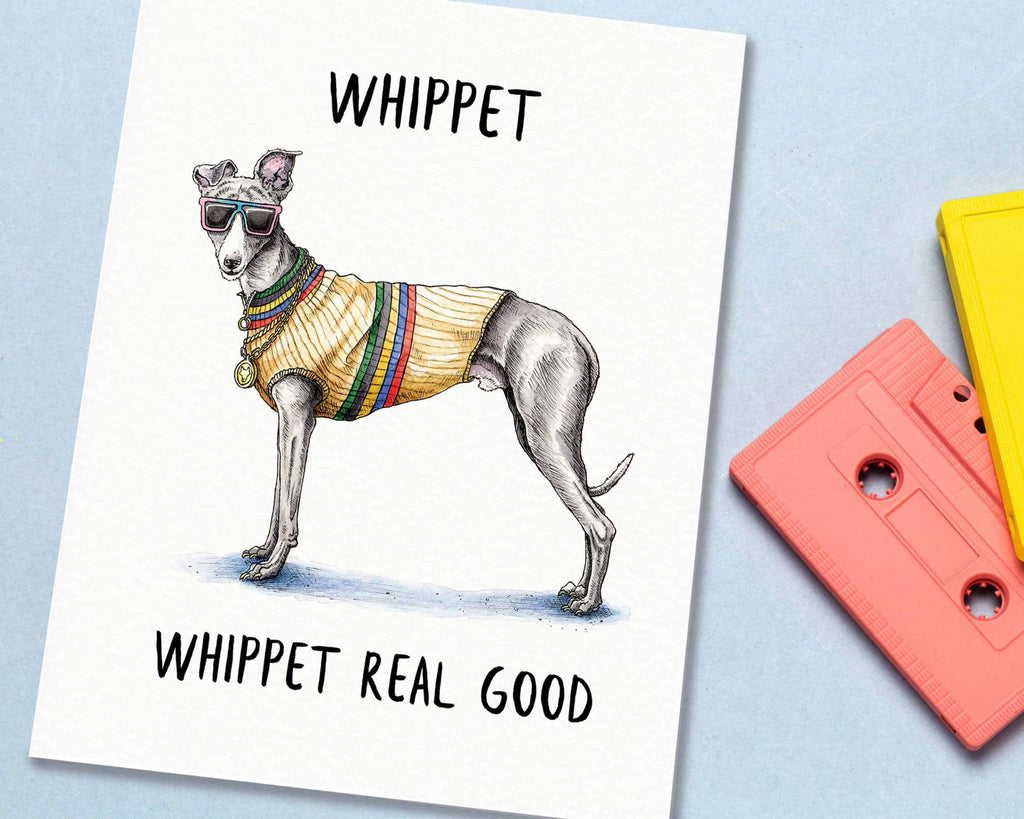 Whippet Print