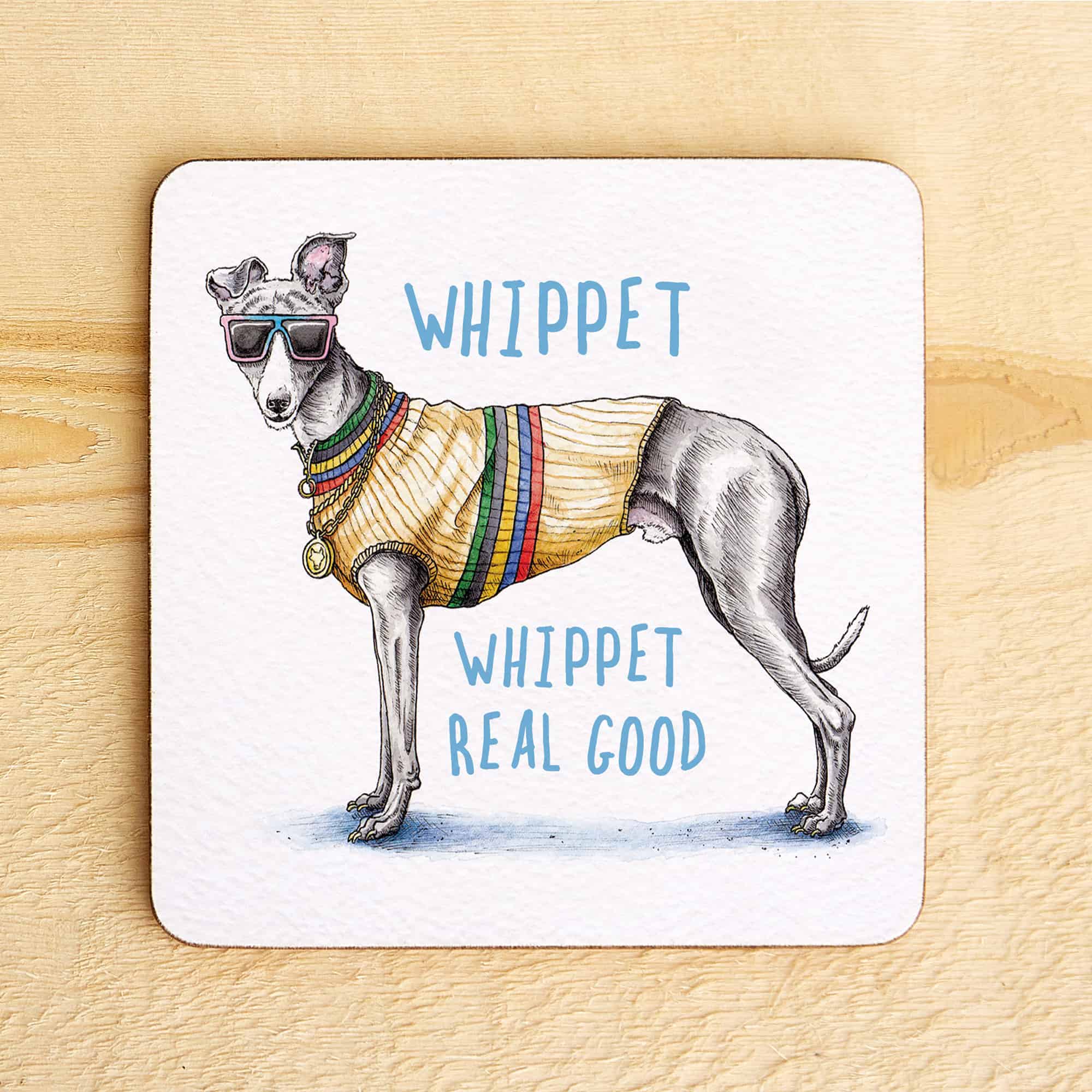 Mixed Dog Coasters Set