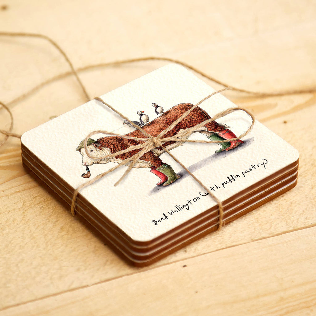 Beef Wellington Coaster