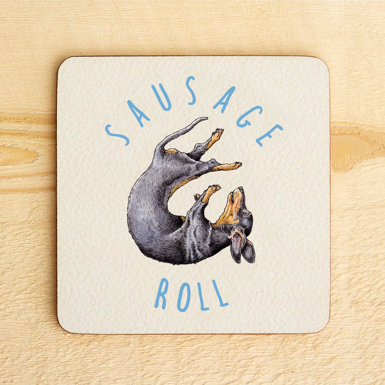 Mixed Dog Coasters Set